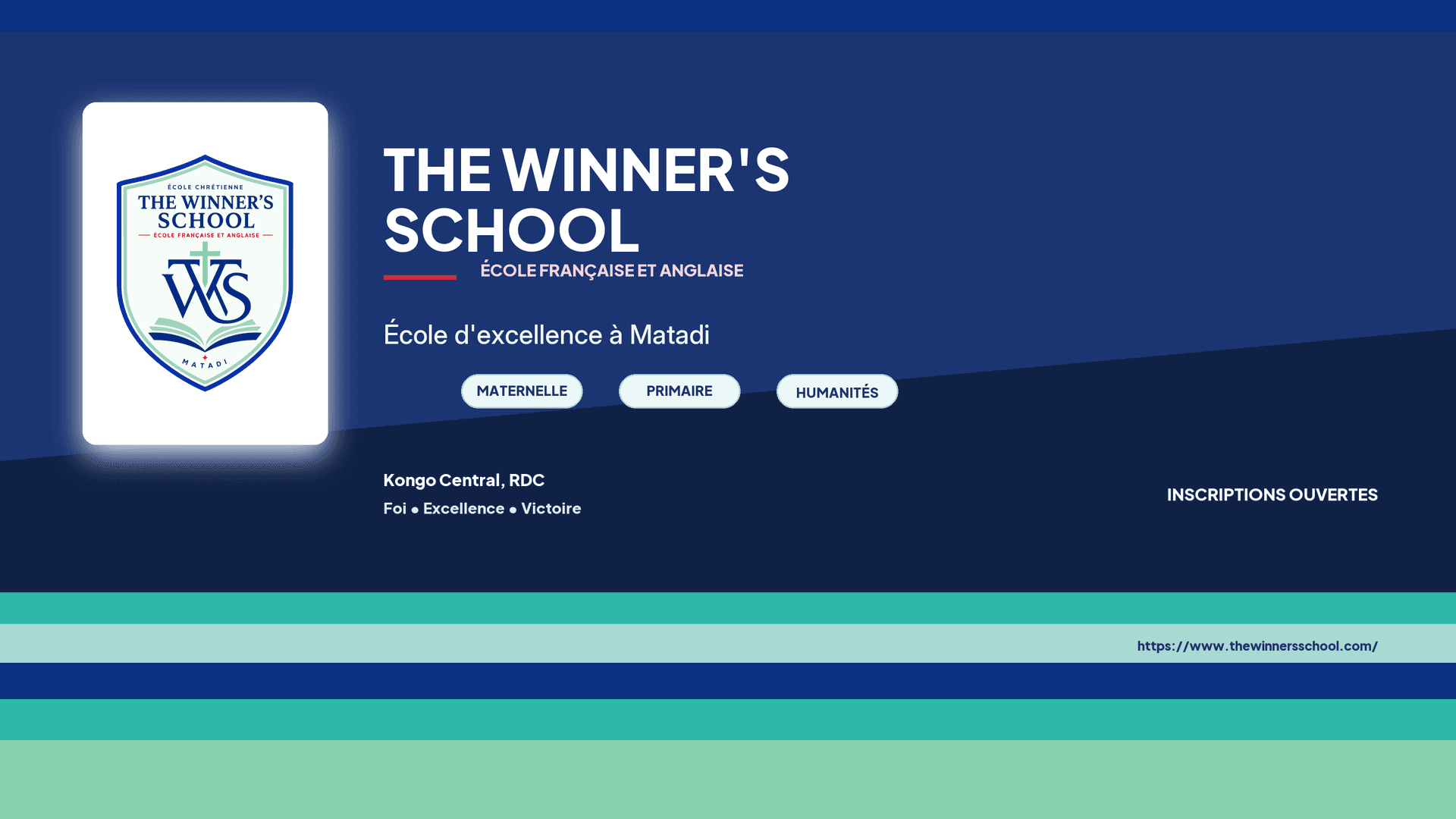 The Winner's School — École d'excellence à Matadi